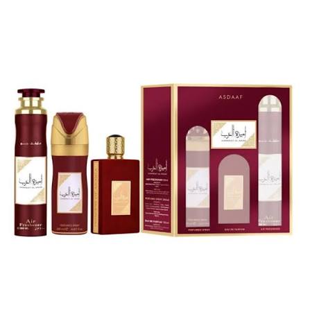 Asdaaf Ameerat Al Arab 3pc Gift Set