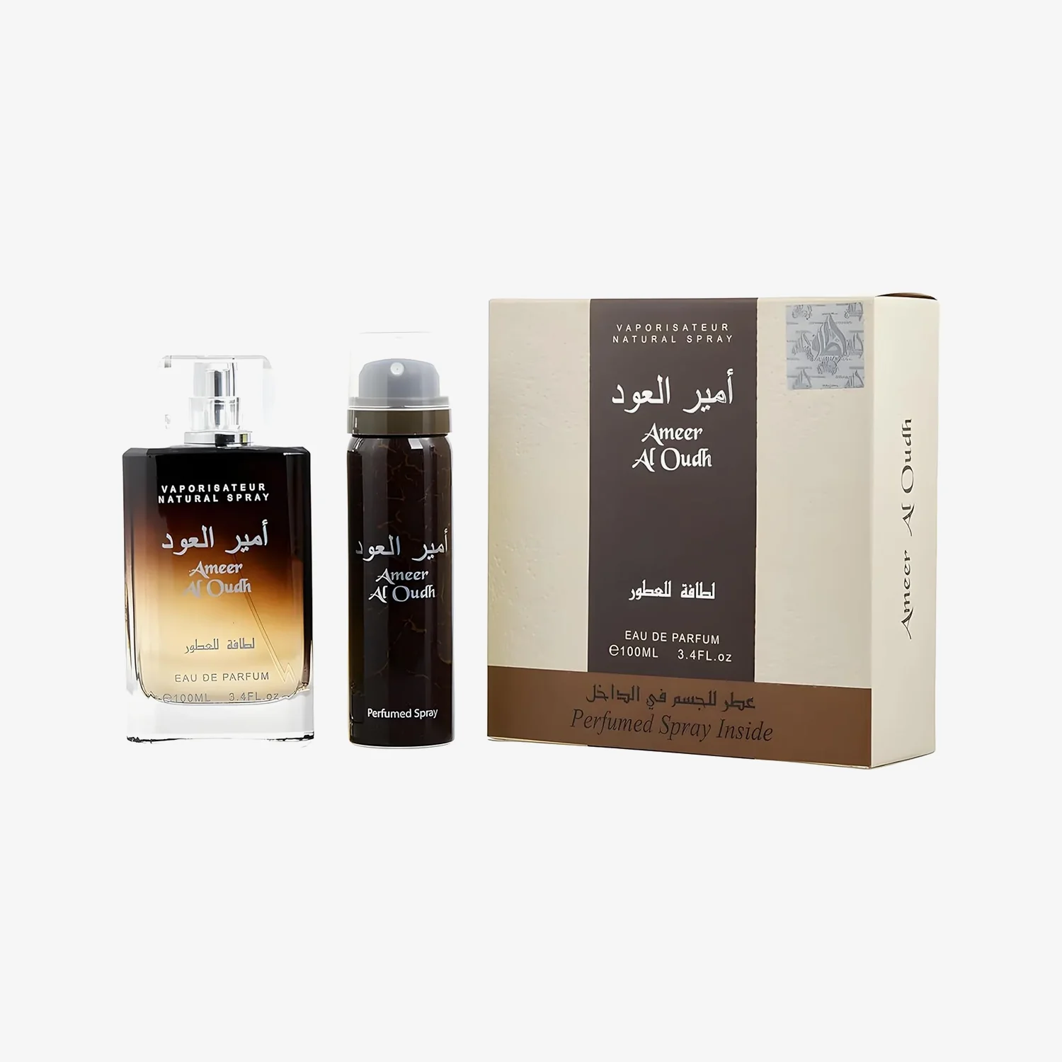 Lattafa Ameer Al Oudh 100ML + Deo Spray