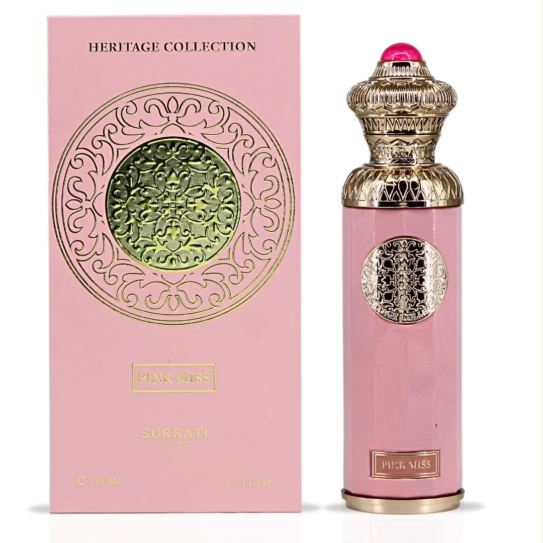 Surrati Heritage Collection Pink Miss Perfume Spray 140ML