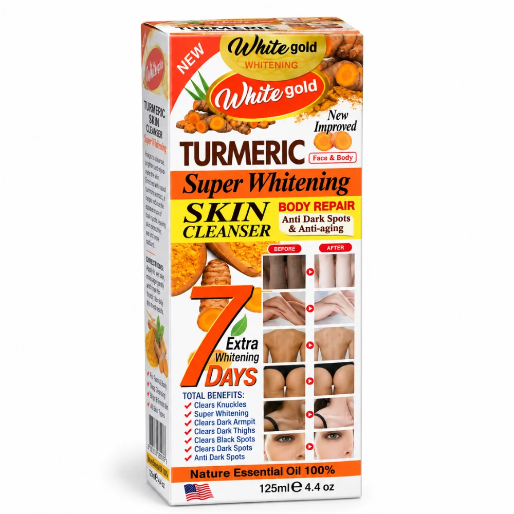 White Gold Turmeric Super Whitening Skin Cleanser 125ML