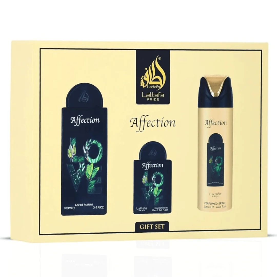 Lattafa Affection 3pc Gift Set