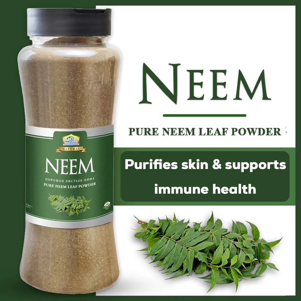 Al Khair Neem Pure Leaf Powder 200g + 24pc