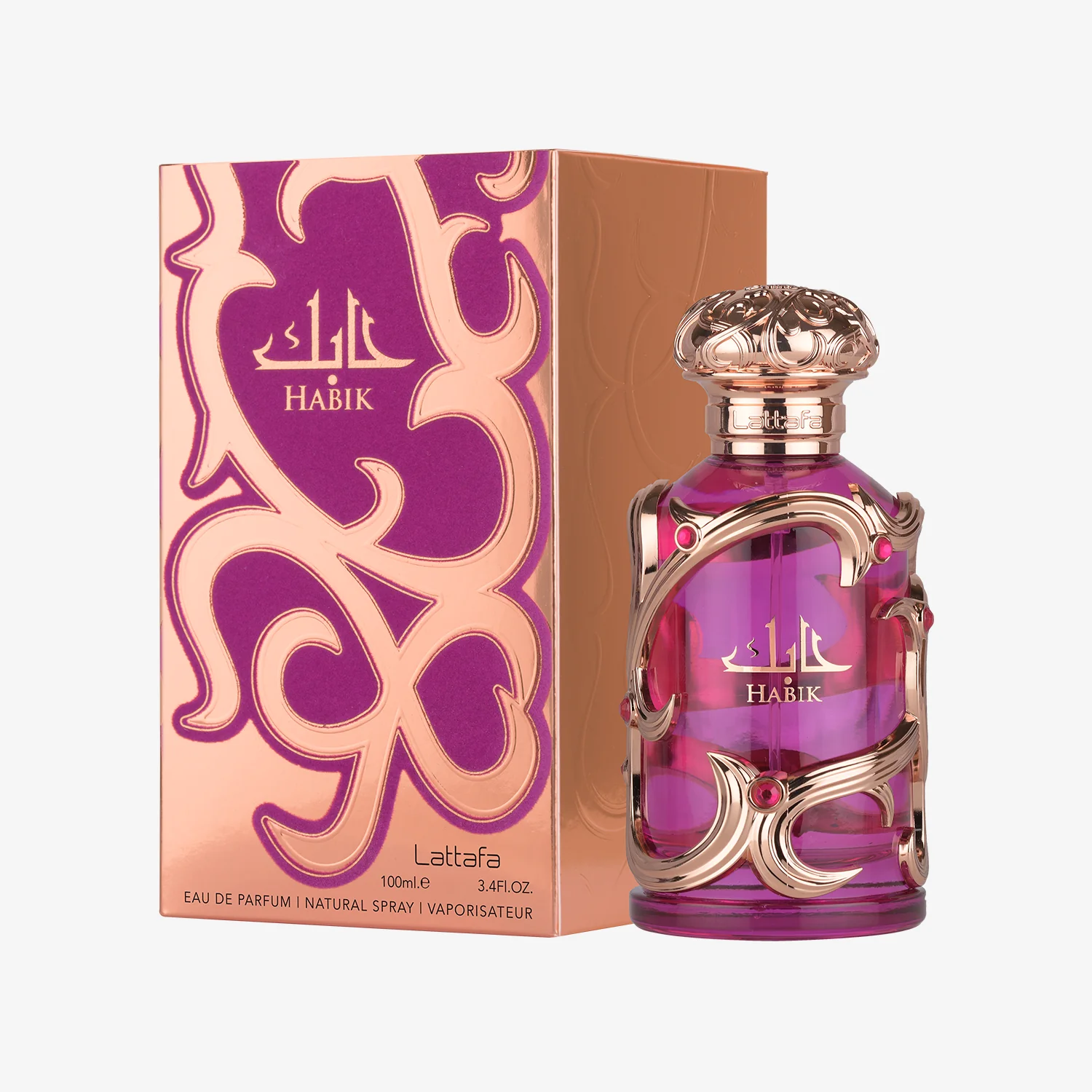 Lattafa Habik Pink Spray Perfume 100ML