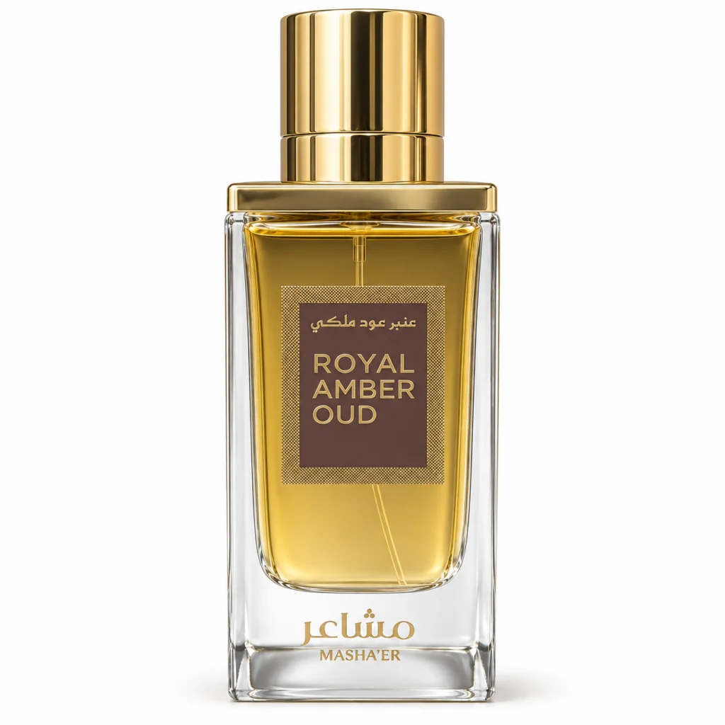 Masha'er Royal Amber Oud Spray Perfume 100ML