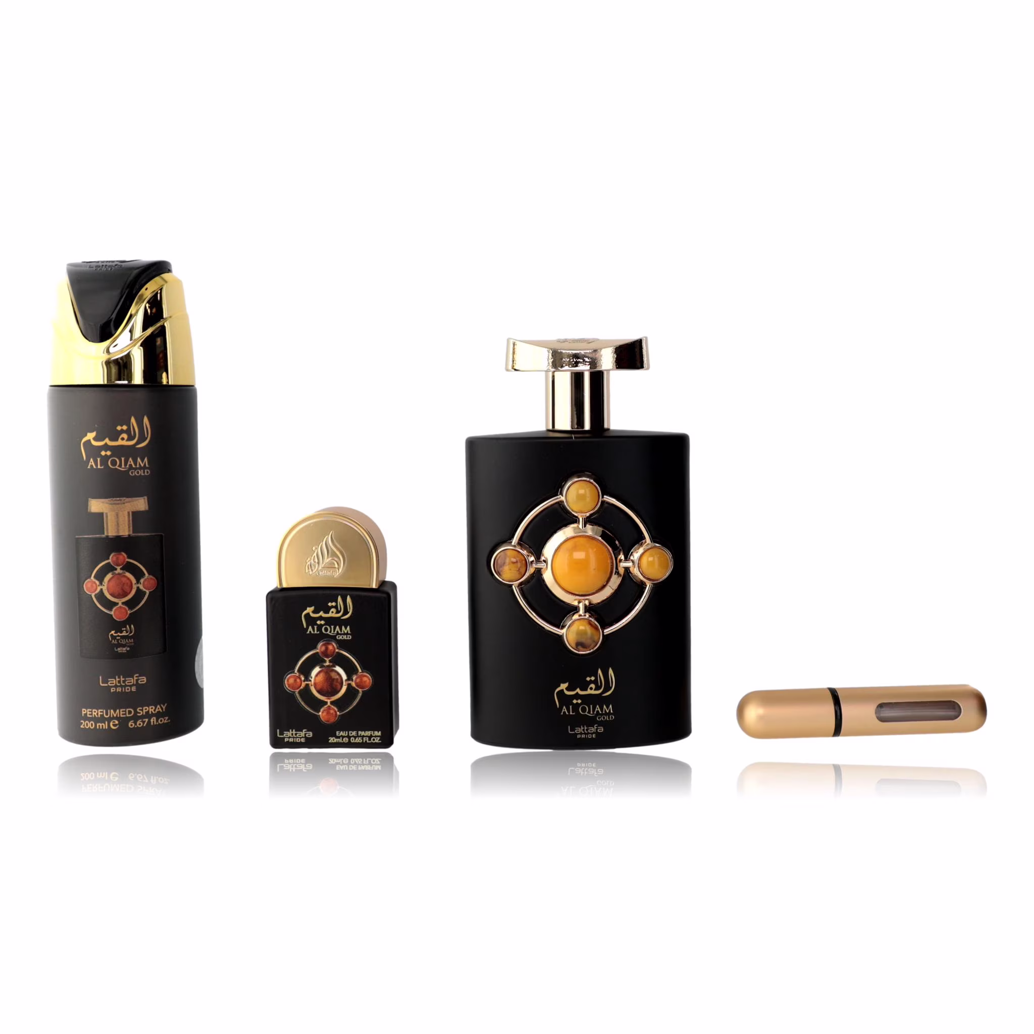 Lattafa Pride Al Qiam Gold 3pc Gift Set