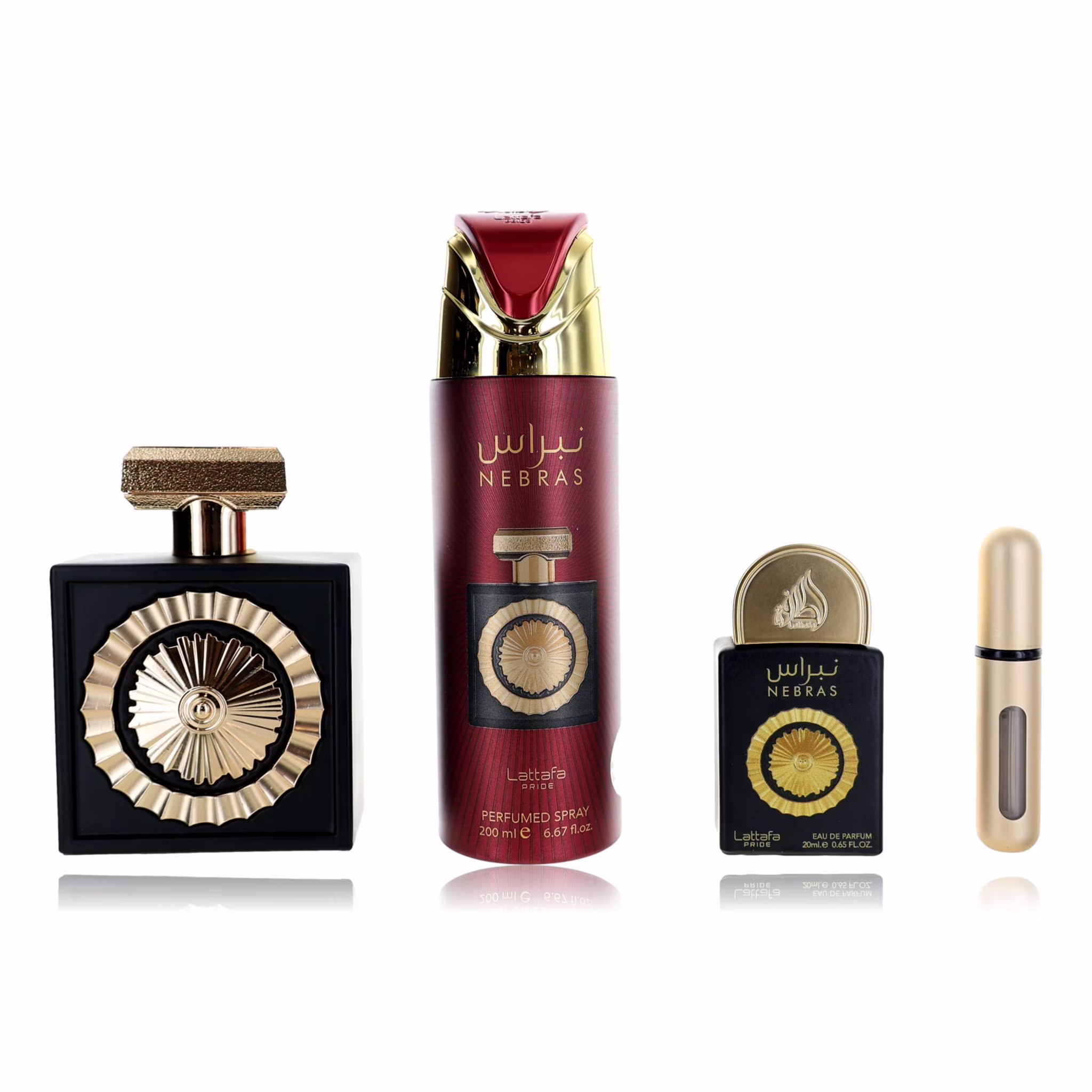 Lattafa Pride Nebras 3pc Fragrance Gift Set