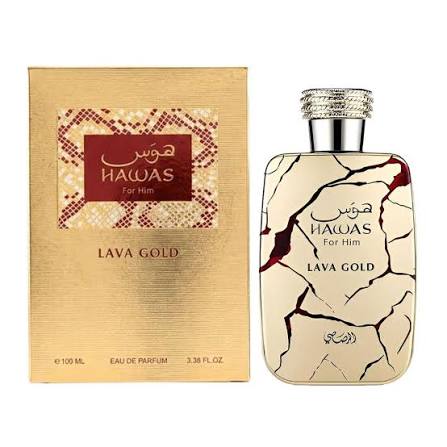 Rasasi Hawas For Him Lava Gold Spray Perfume 100ML