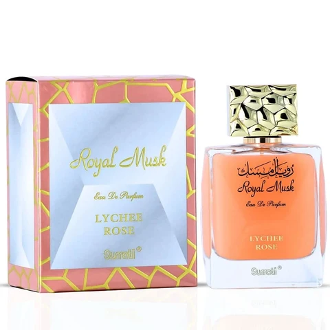 Surrati Royal Musk Lychee Rose Perfume Spray 100ML