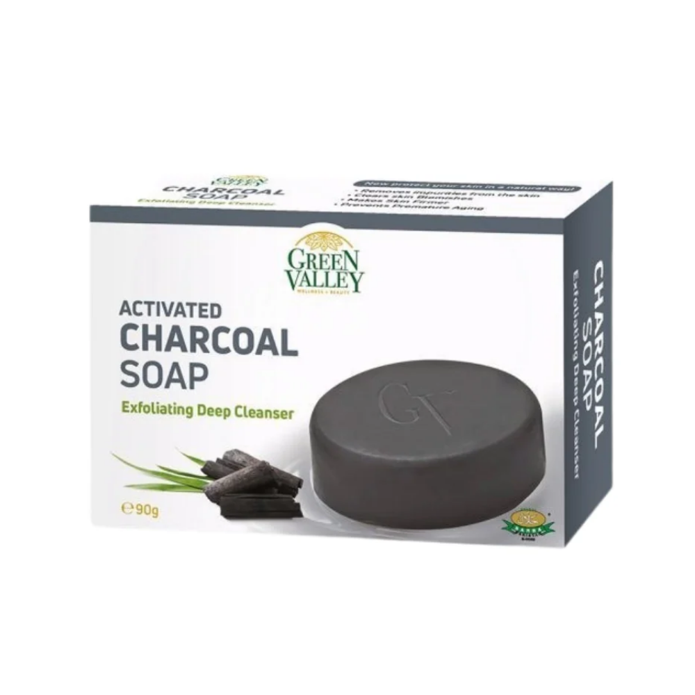 Green Valley Charcoal Dry Soap 100g