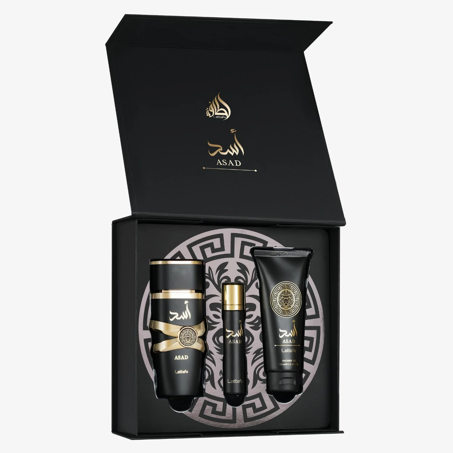 Lattafa Asad 3pc Gift Set