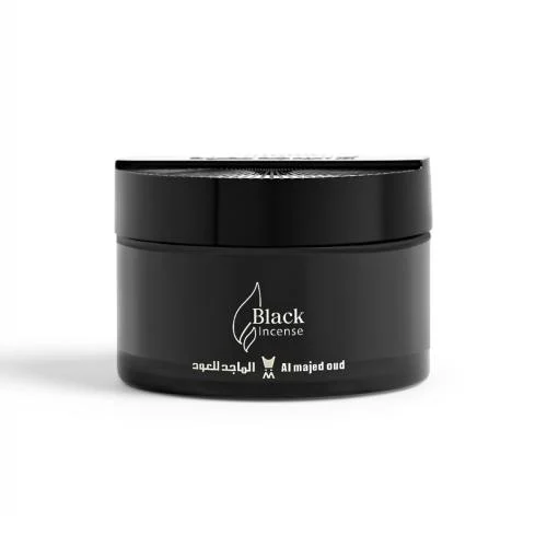 Al Majed Black Incense Bakhour 57g