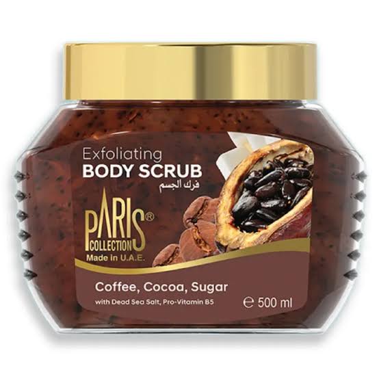 Paris Collection Exfoliating Scrub Coffee, Cacao, Sugar 500ML