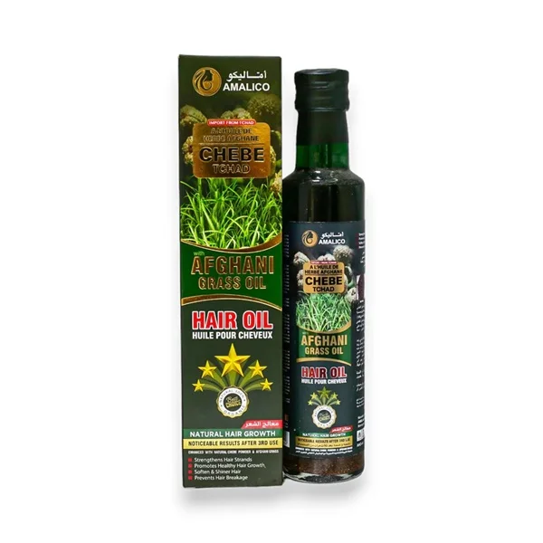Amalico Chebe & Afghani Grass Hair Oil 250ML