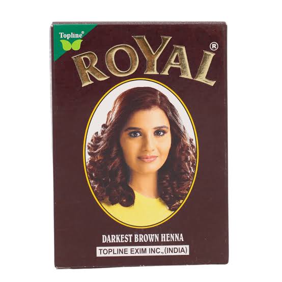 Royal Dark Brown Henna 60g + 10pc