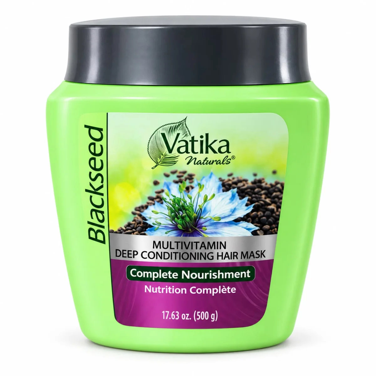 Vatika Naturals Complete Nourishment Blackseed Hair Cream 500g