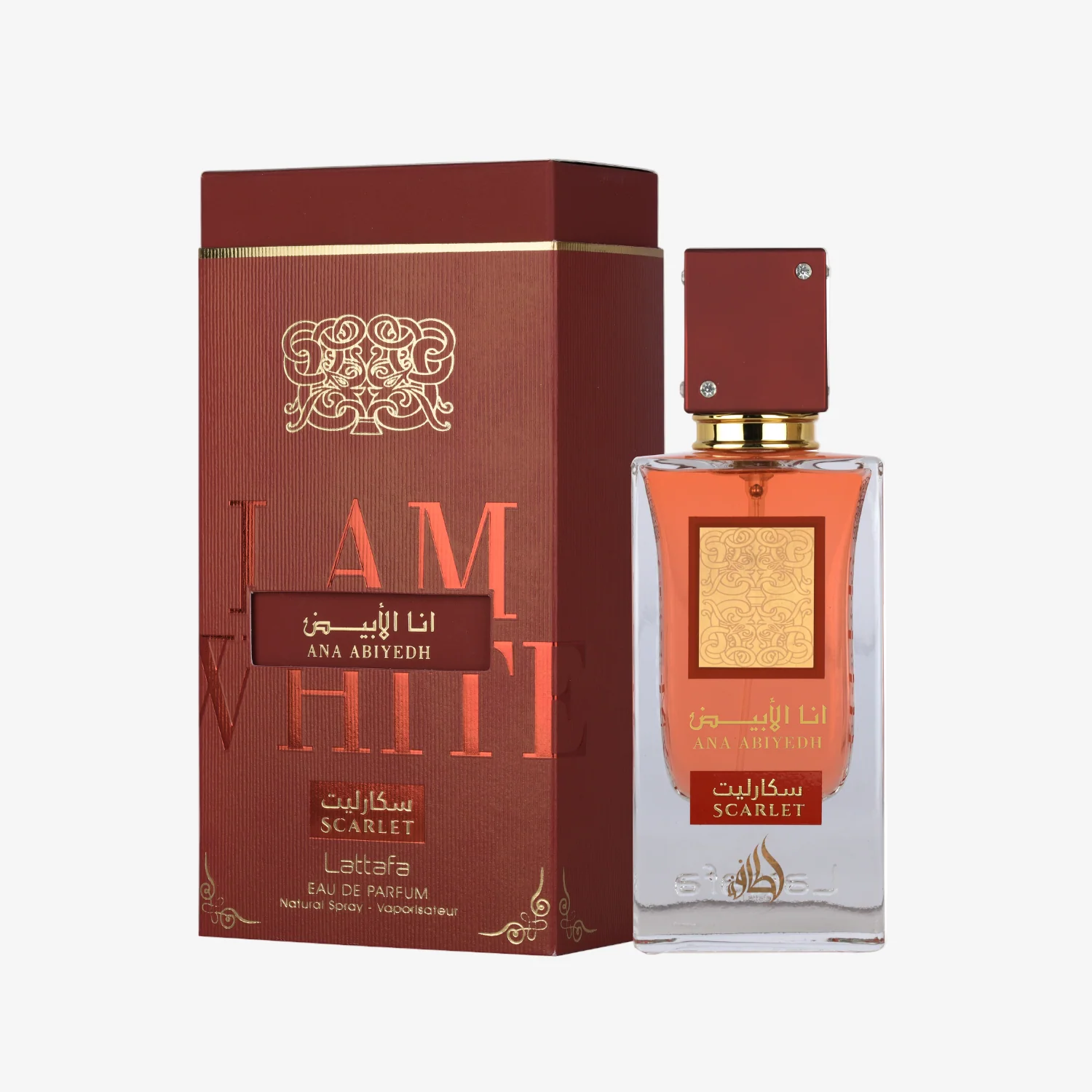 Lattafa Ana Abiyaedh Scarlet Perfume Spray 60ML