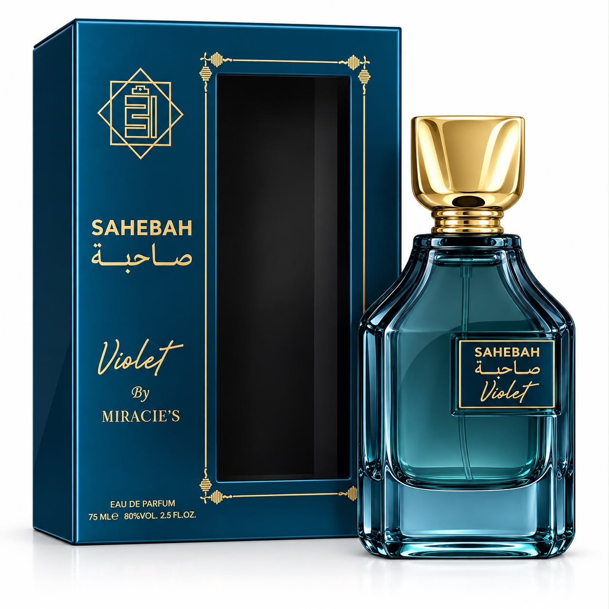 Miracles Sahebah Violet Perfume Spray 75ML