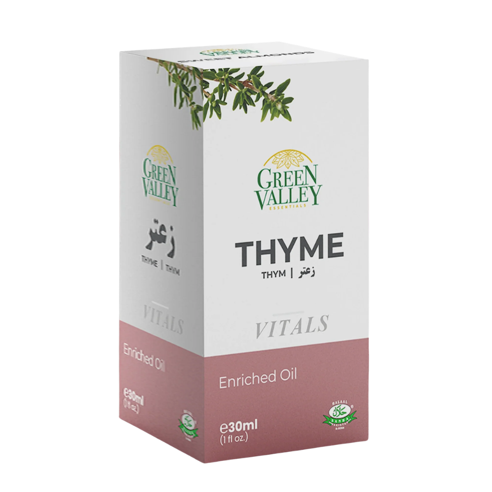 Green Valley Thyme (Zaatar) Enriched Oil 30ML