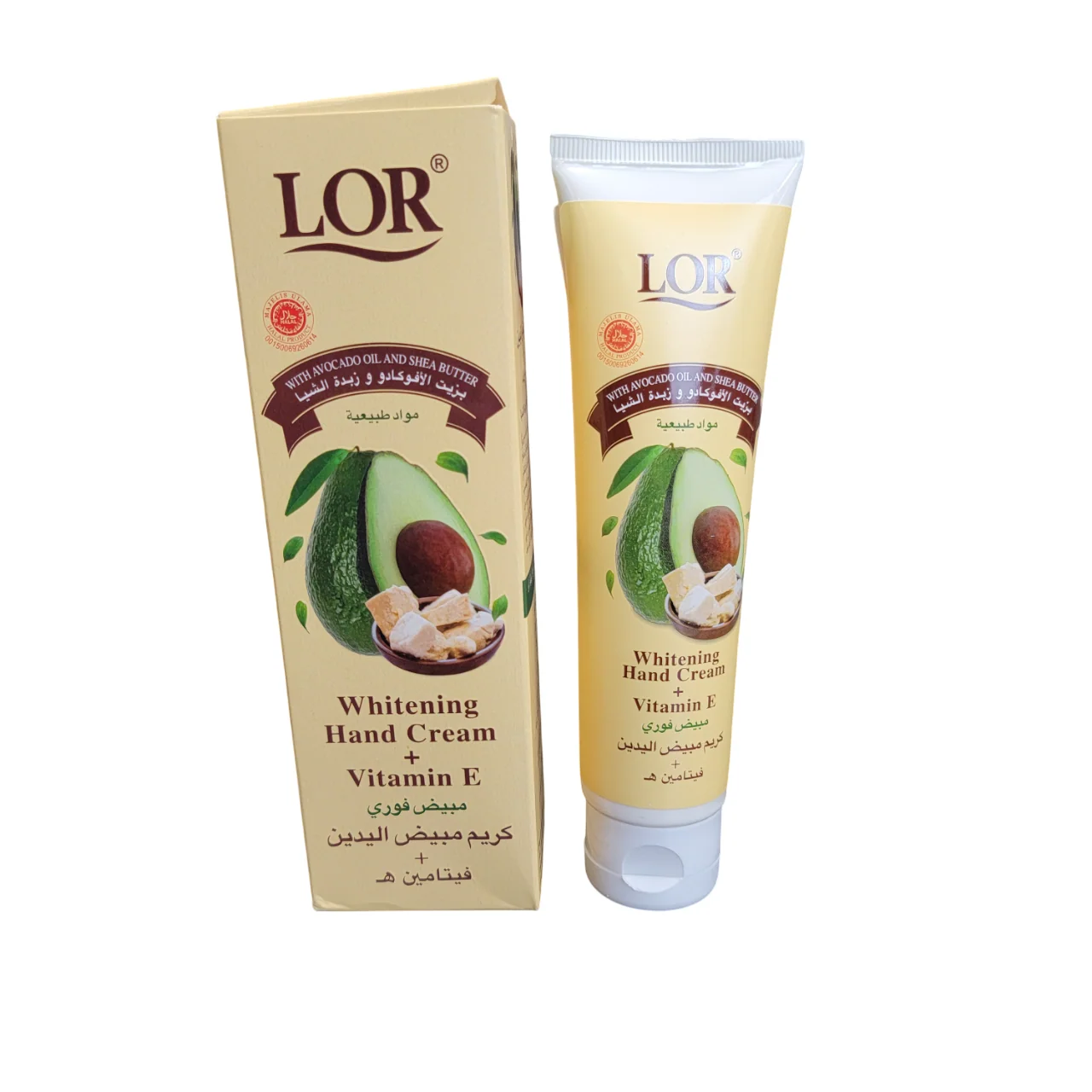 LOR Avocado Oil & Shea Butter Whitening Hand Cream 100ML