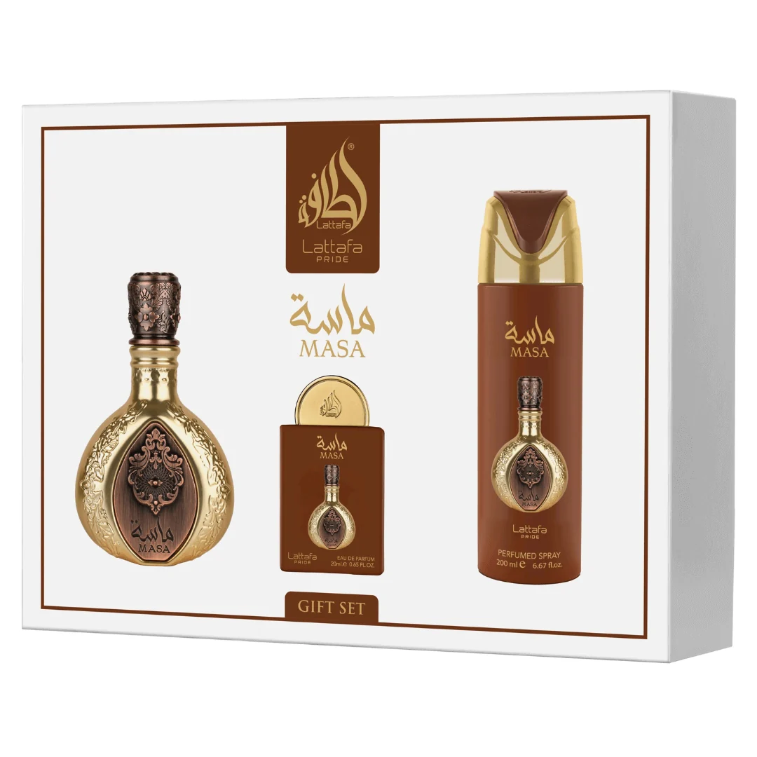 Lattafa Pride Masa 3pc Gift Set