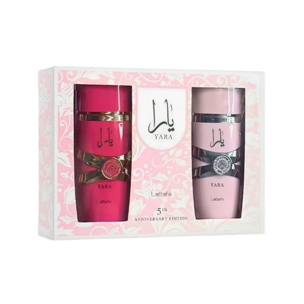 Yara 2pc Set Candy+Pink 100ML+100ML