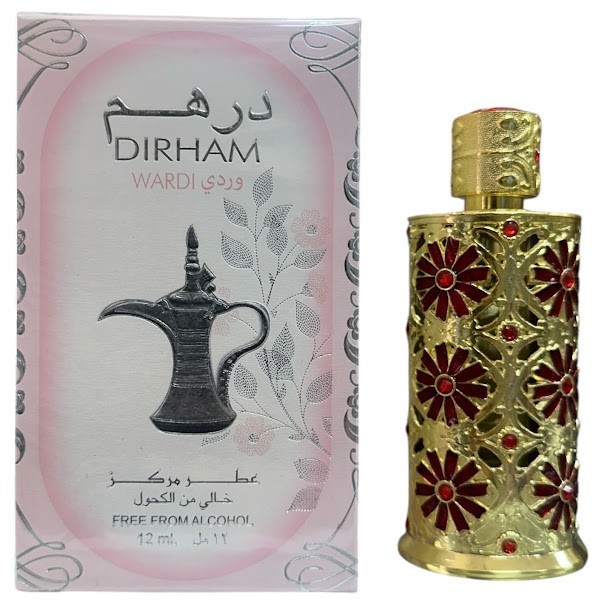 Ard Al Zaafaran Dirham Wardi Perfume Oil 12ML