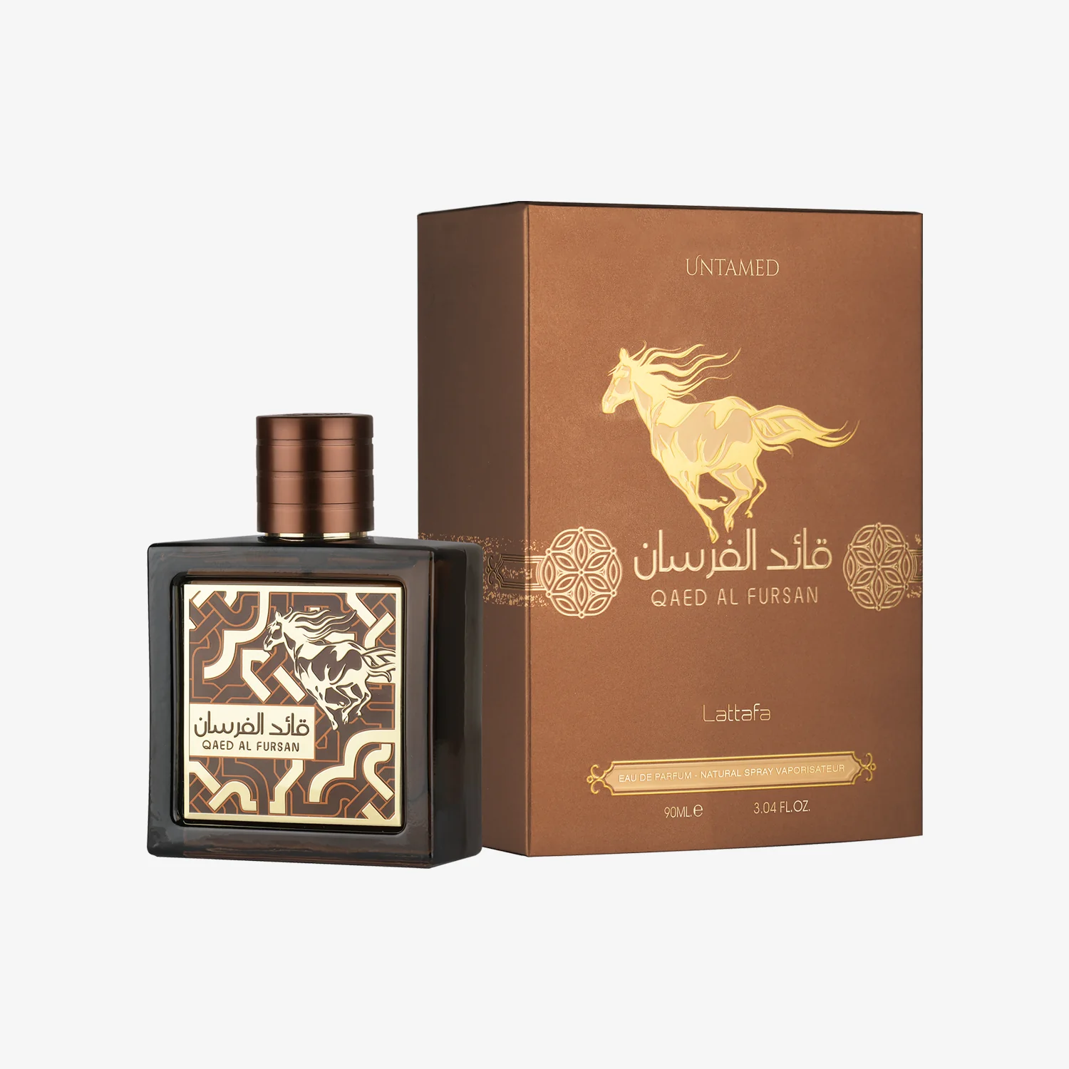 Lattafa Qaed Al Fursan Untamed Spray Perfume 90ML