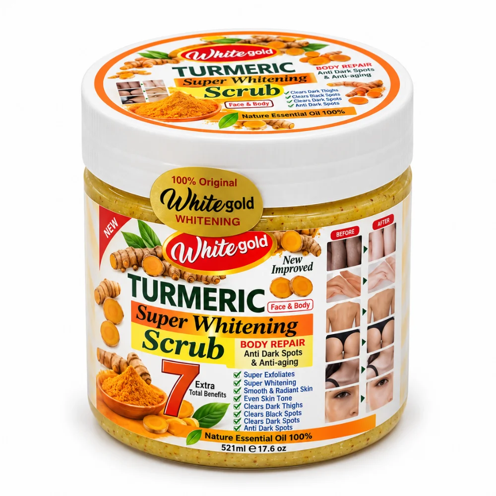 White Gold Turmeric Whitening Scrub 521ML