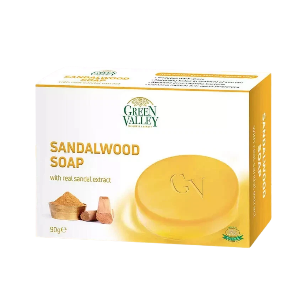 Green Valley Sandalwood Dry Soap 100g