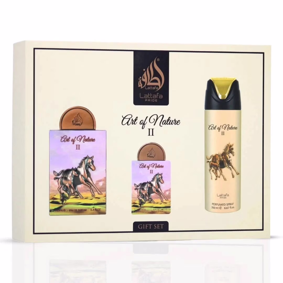 Lattafa Pride Art Of Nature II 3pc Gift Set