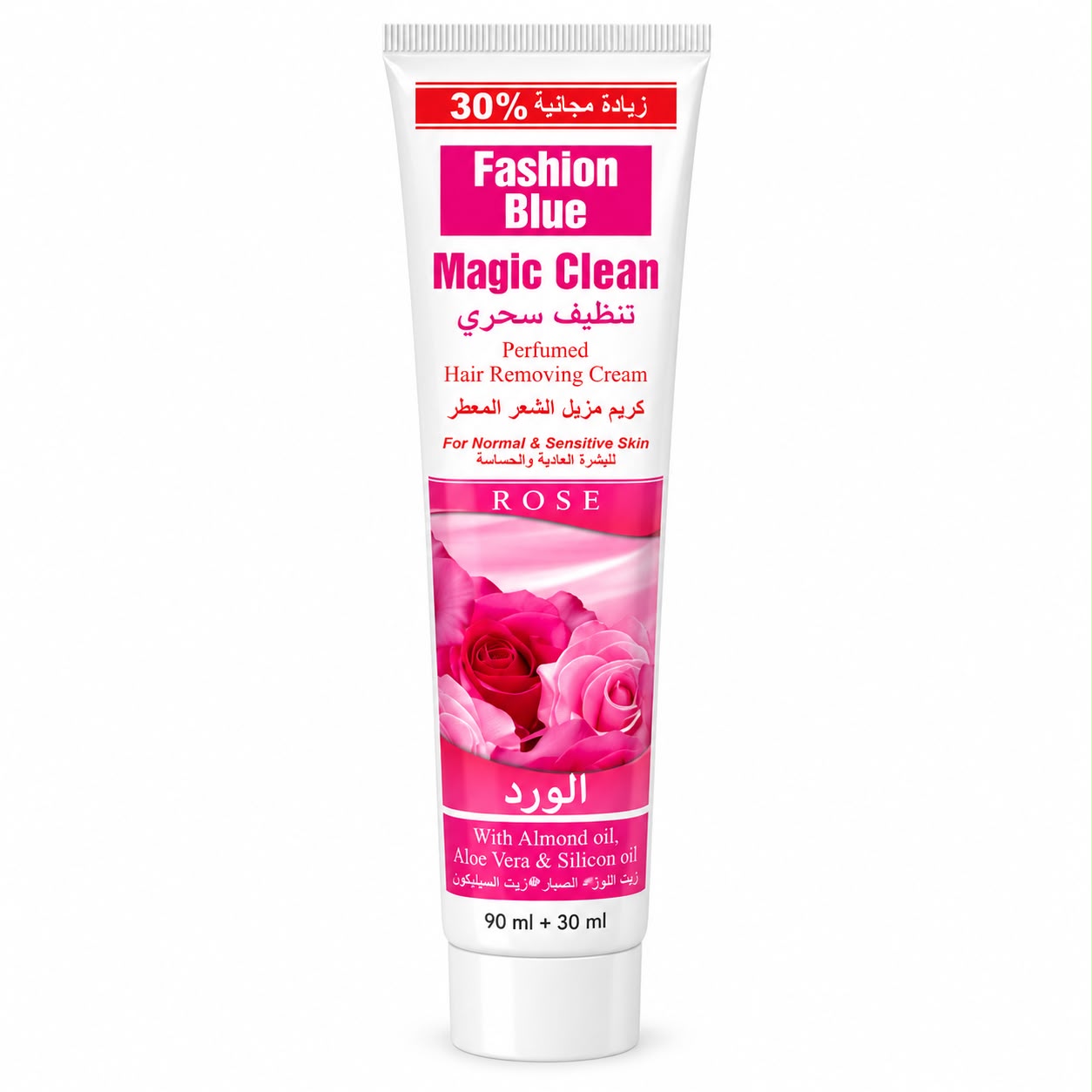 Magic Clean Perfumed Hair Removing Cream Rose 120ML