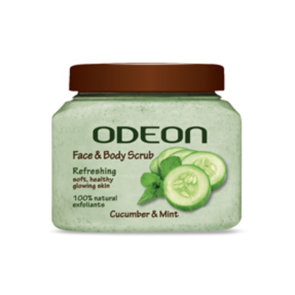Odeon Cucumber & Mint Refreshing Scrub 300ML