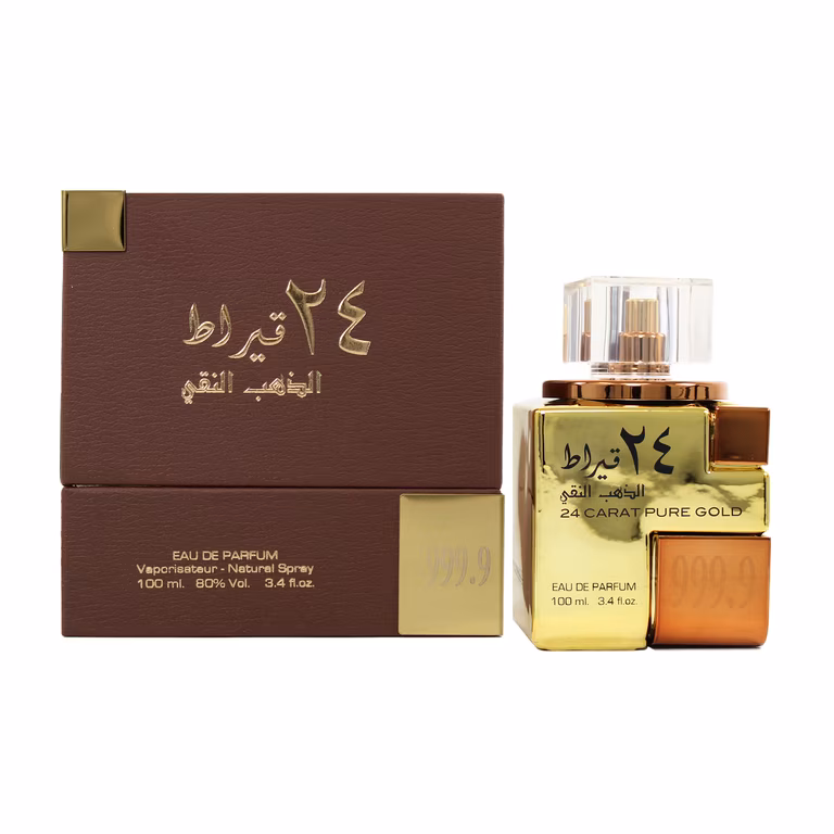 Lattafa 24 Carat Pure Gold Perfume Spray 100ML