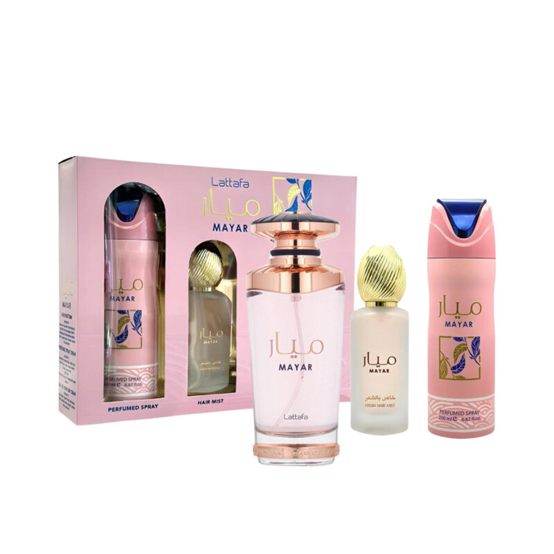 Lattafa Mayar 3pc Fragrance Gift Set