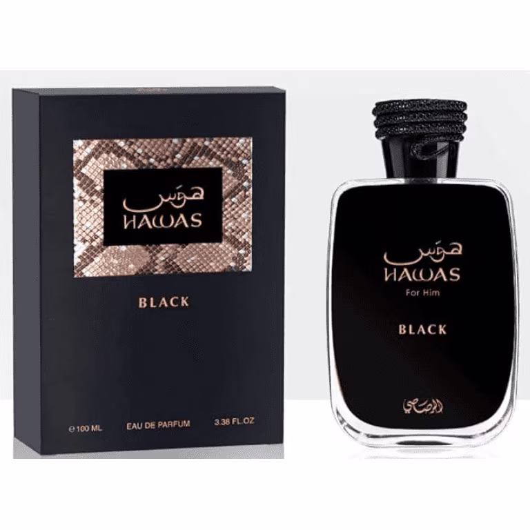 Rasasi Hawas Black Spray Perfume 100ML