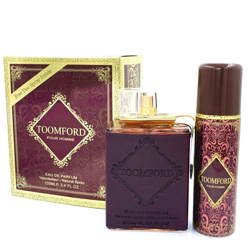 Frangrance World ToomFord Spray Perfume 100ML + Spray Deodorant