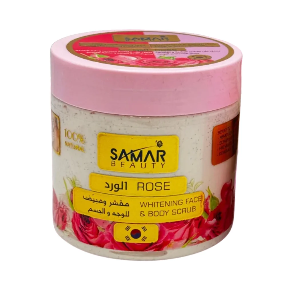 Samar Beauty Rose Whitening Scrub 500ML