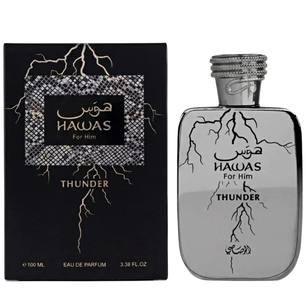 Rasasi Hawas For Him Thunder Spray Perfume 100ML