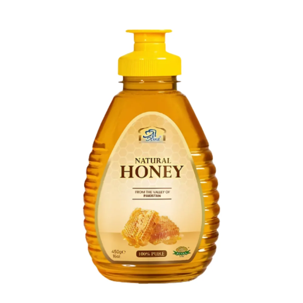 Al Khair Natural Honey Squeeze Bottle 450g