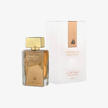 Lattafa Ser Al Malika Attar Al Ghalia Spray Perfume 100ML