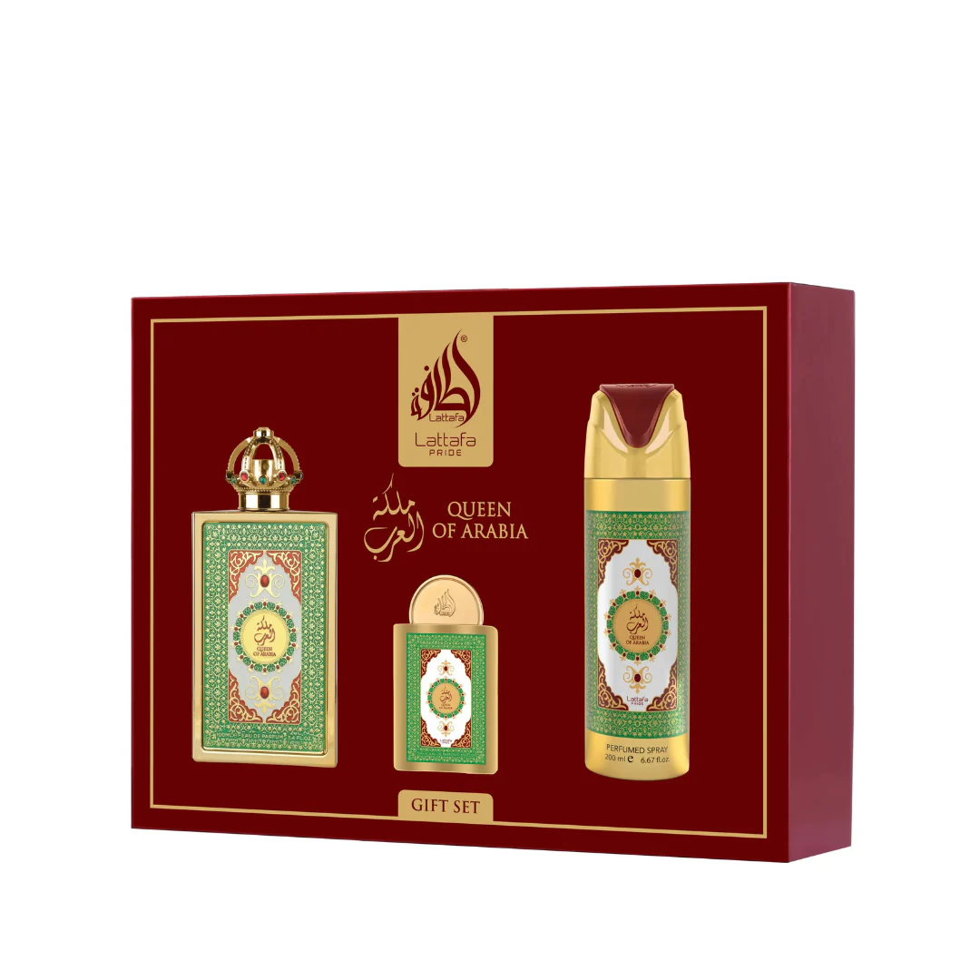 Lattafa Pride Queen Of Arabia 3pc Gift Set