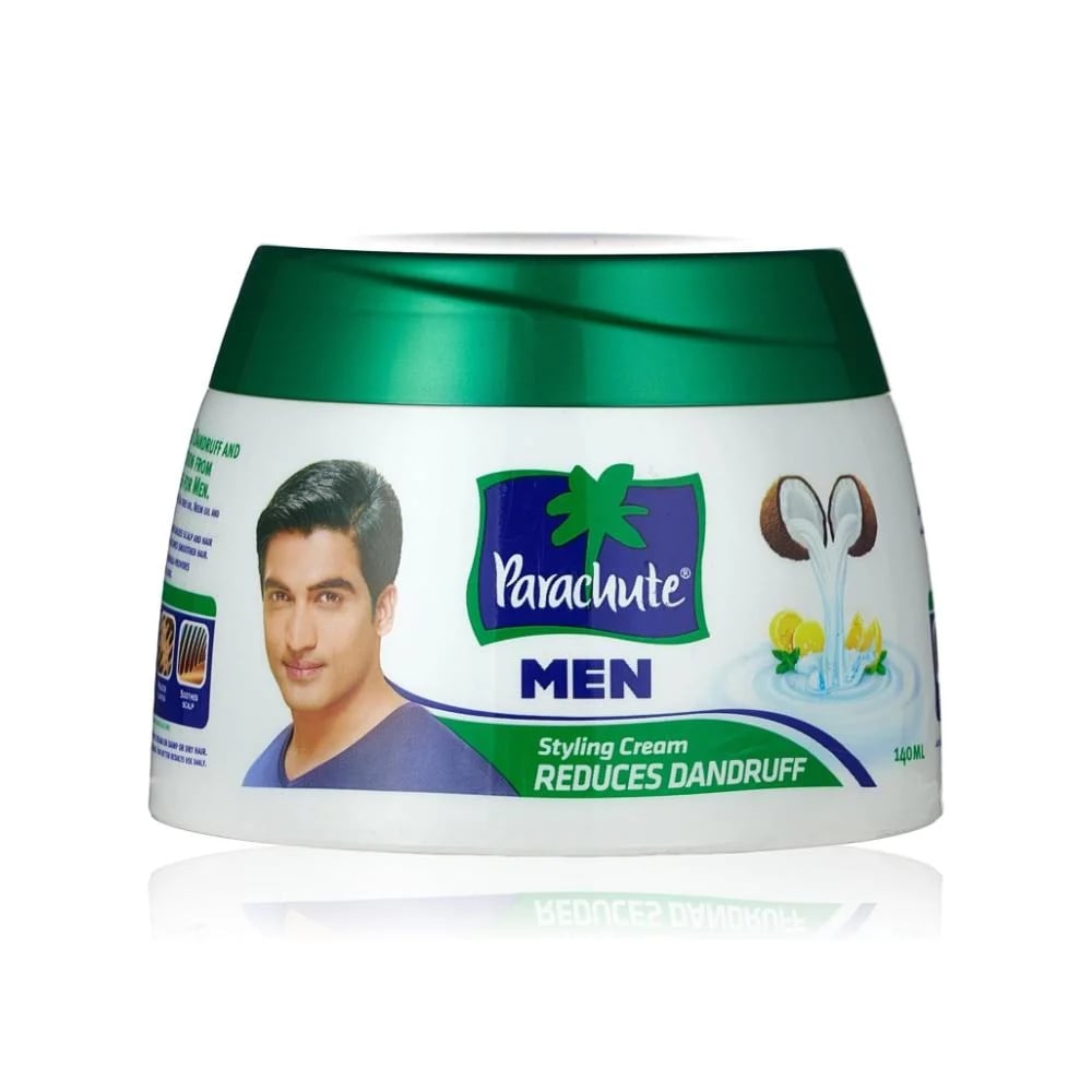 Parachute Men Hair Styling Cream Reduces Dandruff 140ML