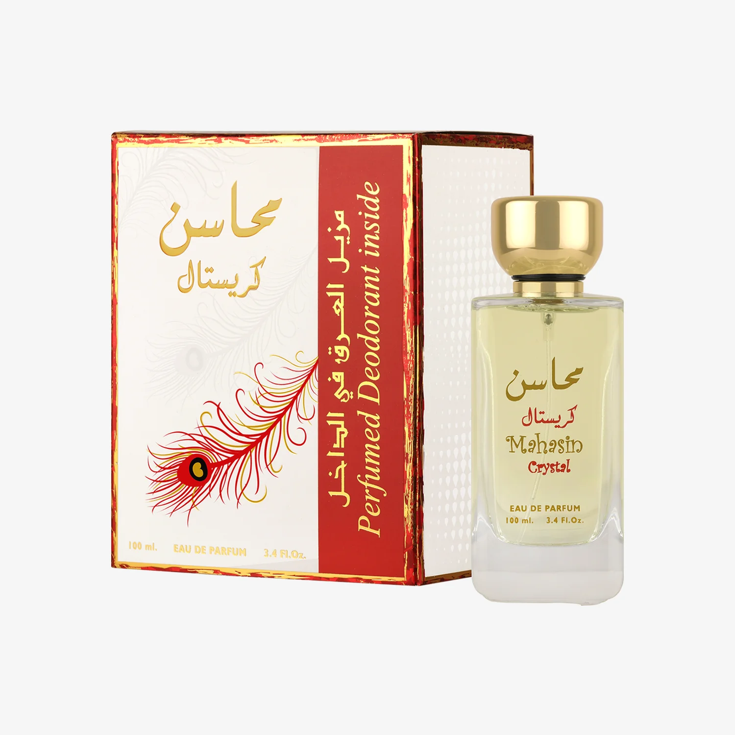Lattafa Mahasin Crystal Perfume Spray 100ML